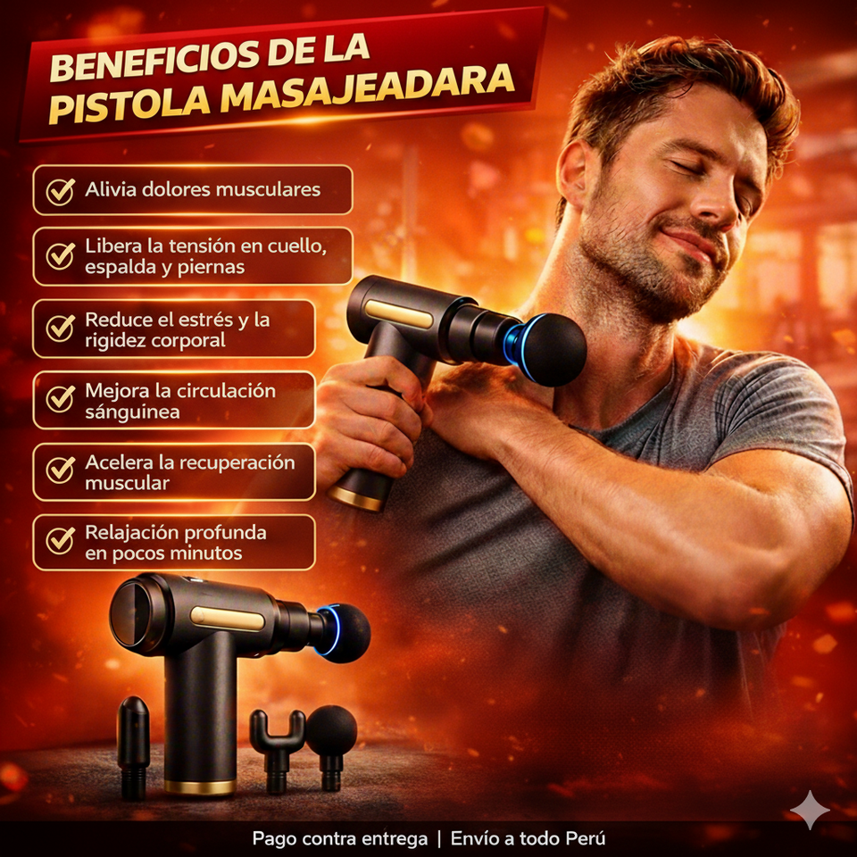 Masajeador pro 4 en 1