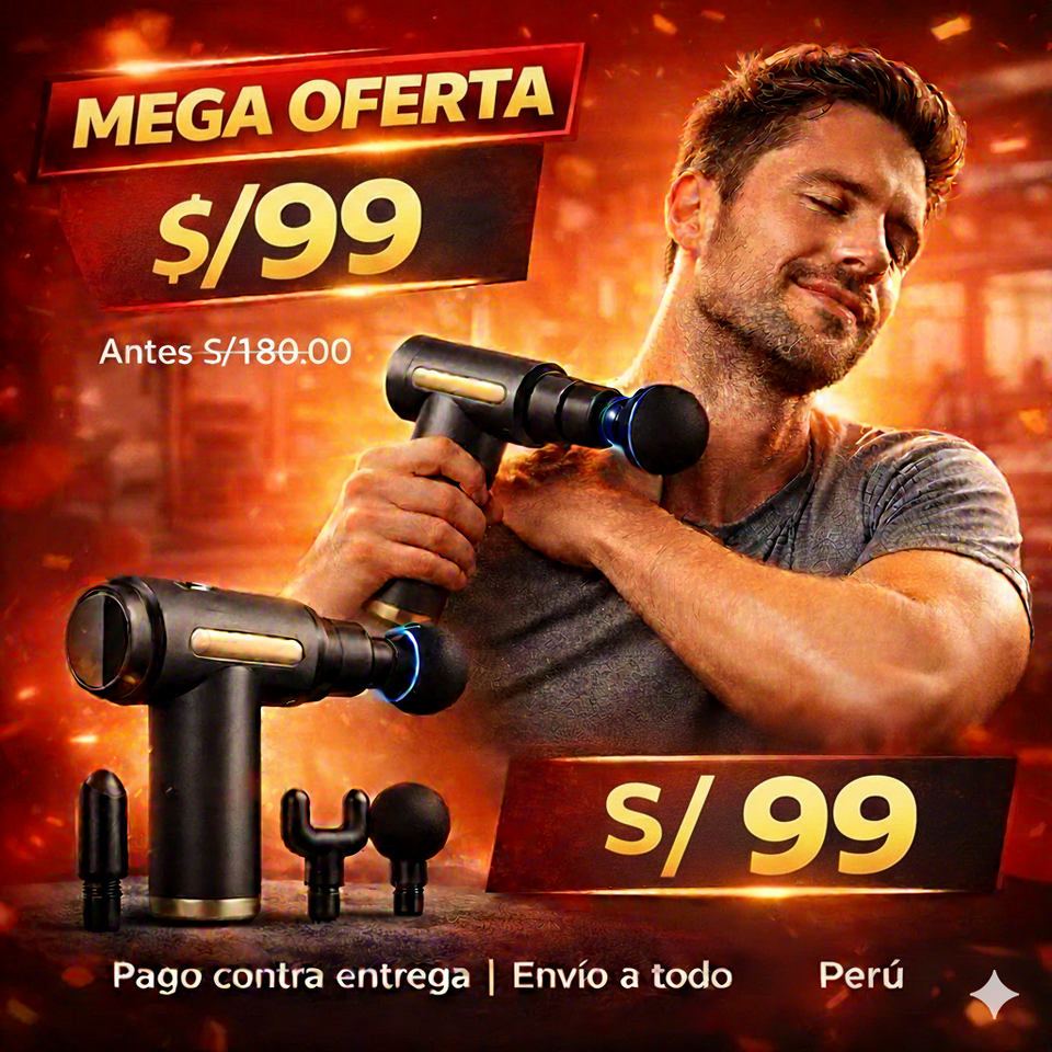 Masajeador pro 4 en 1